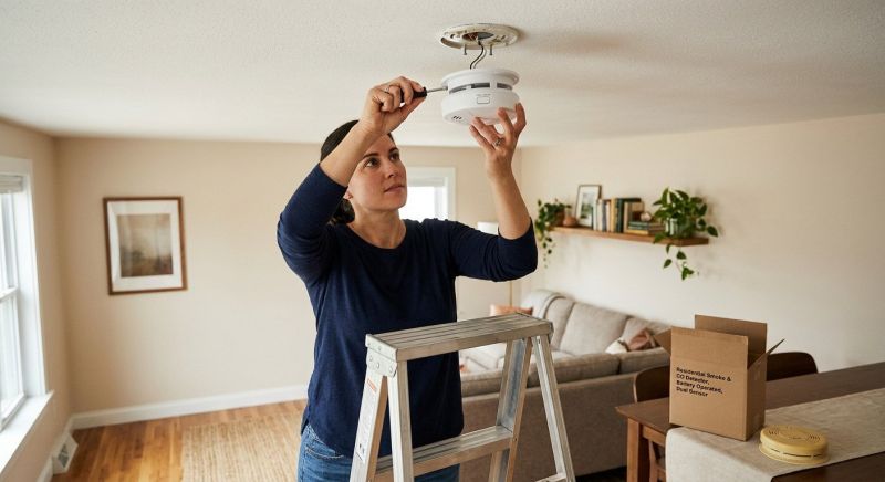 CO Detector Installation in Alpharetta, GA