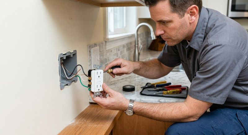 GFI Plug Installation in Heber City, UT