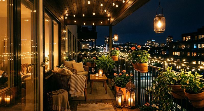 Balcony Light Installation in Heber City, UT