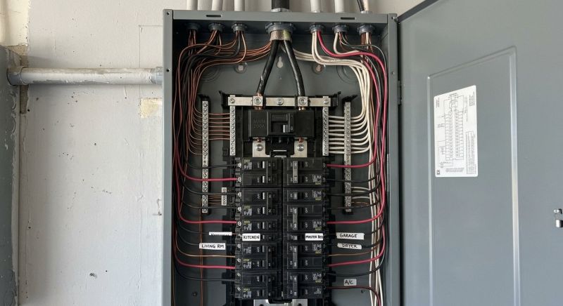 Breaker Panel Wiring in Orem, UT