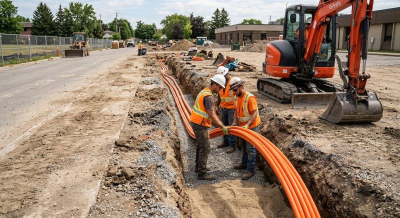 Conduit Laying in Heber City, UT