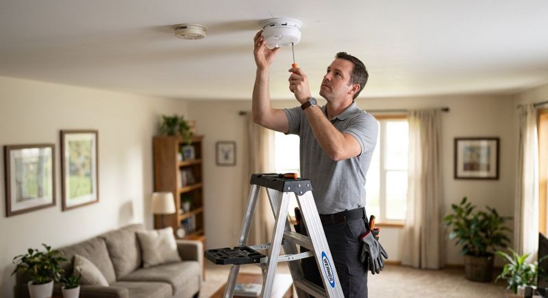 Smoke Detector Installation in Alpharetta, GA